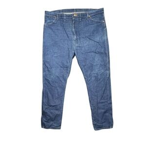 Wrangler Mens Denim Blue Jeans 44x34
